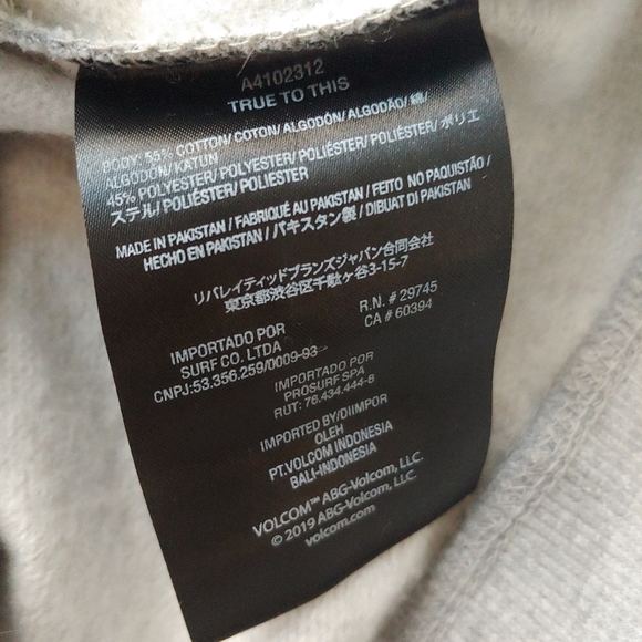 VOLCOM NEW Roundabout Pullover Fleece Hoodie - Picture 8 of 8